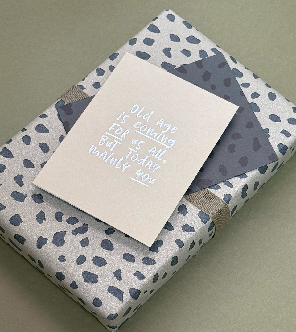 Cat Spots wrapping paper (sheets only)
