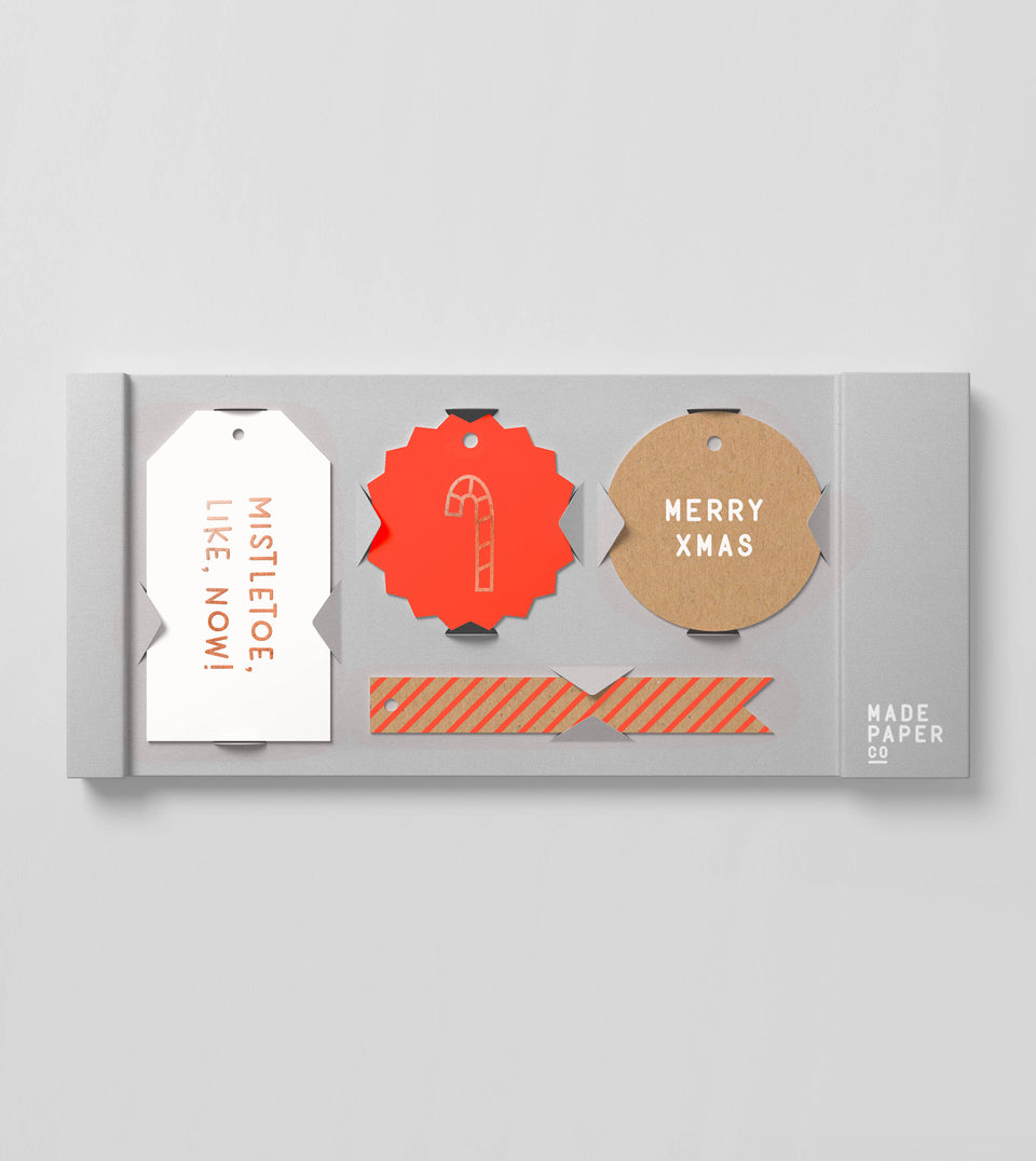 mistletoe-now-merryxmas-gifttags-20pack-red-kraft-white-madepaperco