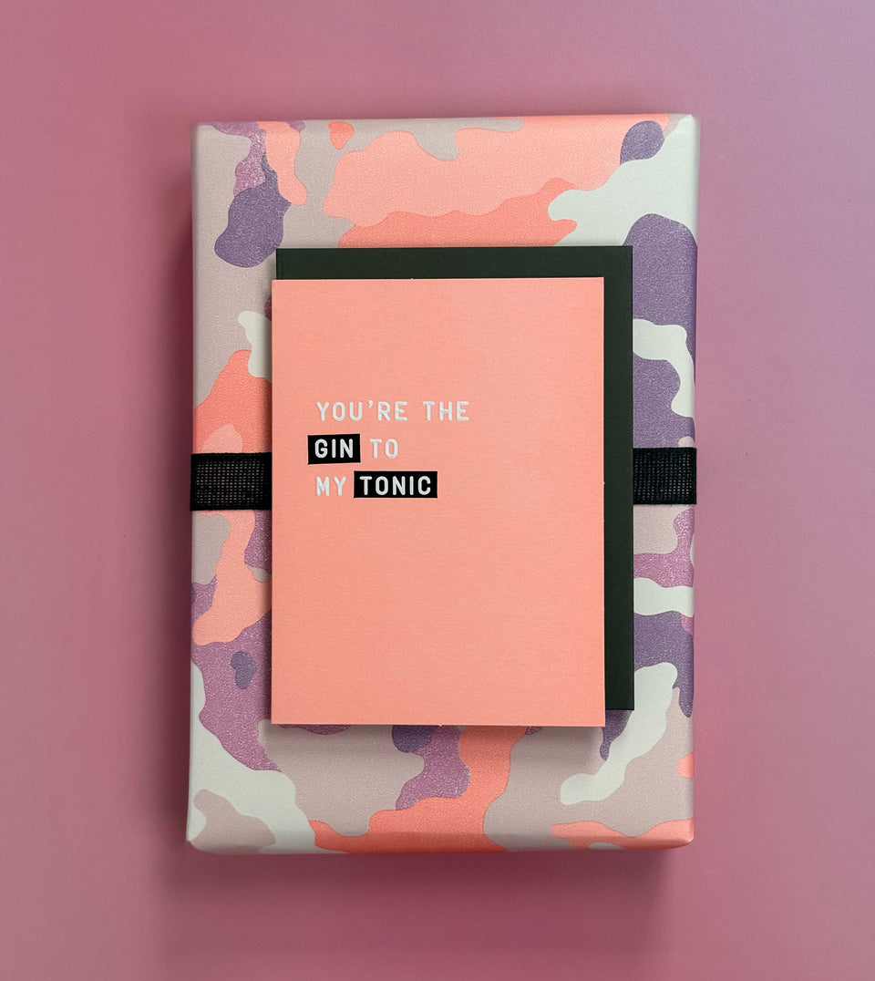 Camo wrapping paper (sheets only)
