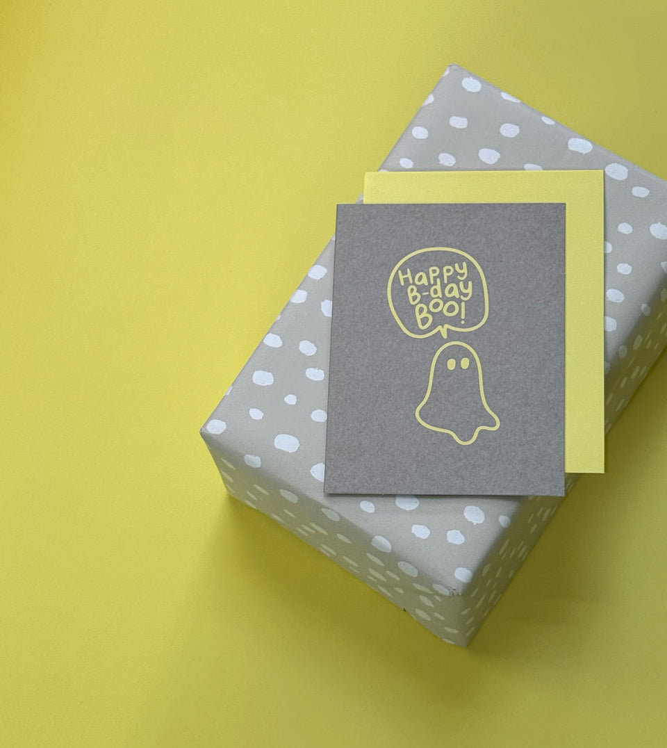 Happy B-day Boo! greeting card