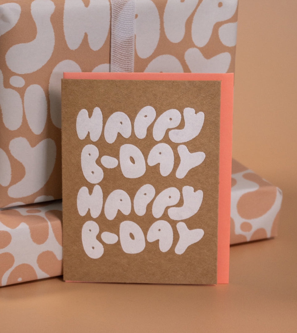 Bday Bubble greeting card