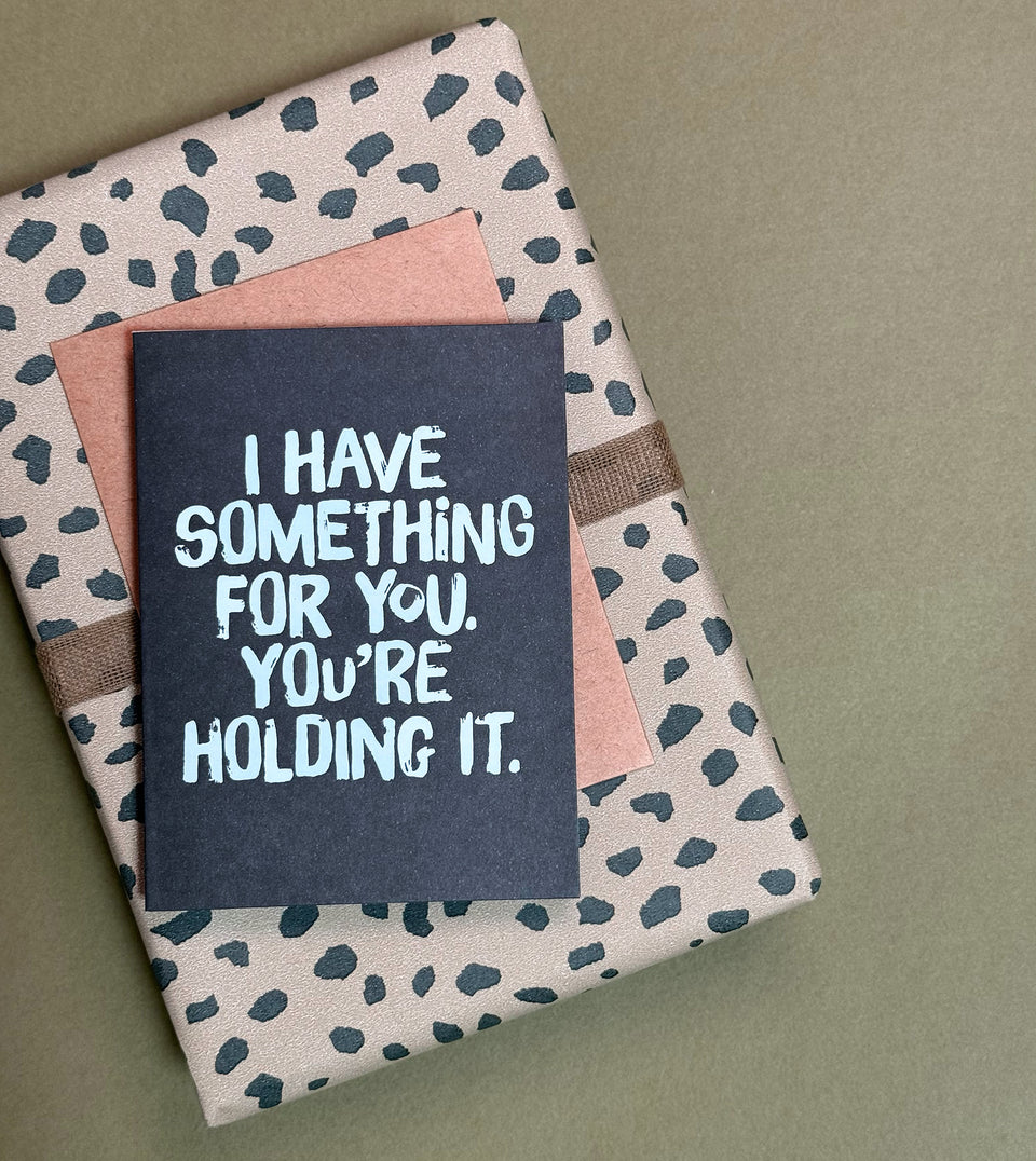 Something For You greeting card