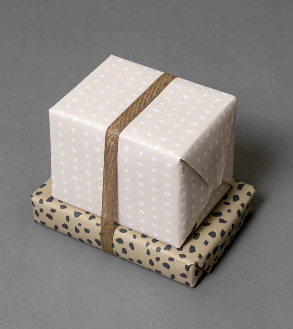Loose weave cotton ribbon - Sand
