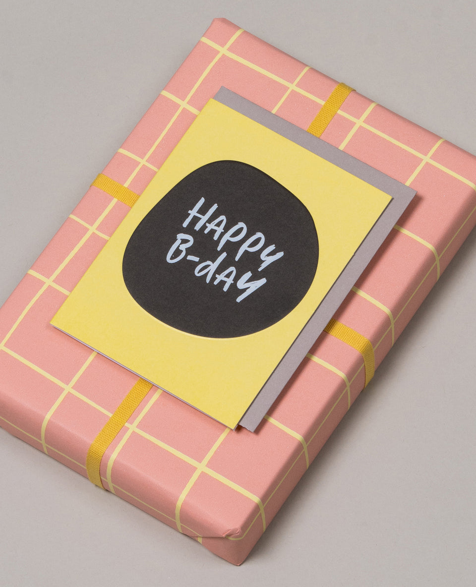 Happy Bday Speech greeting card