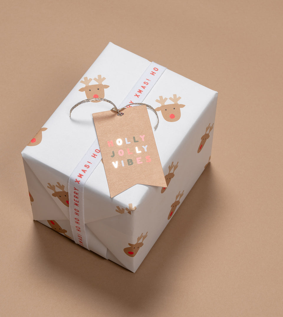 Ho Ho Ho Merry Xmas ribbon