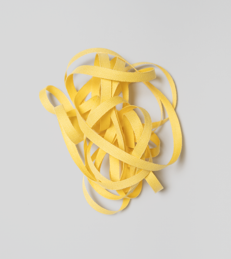 Lemon cotton ribbon
