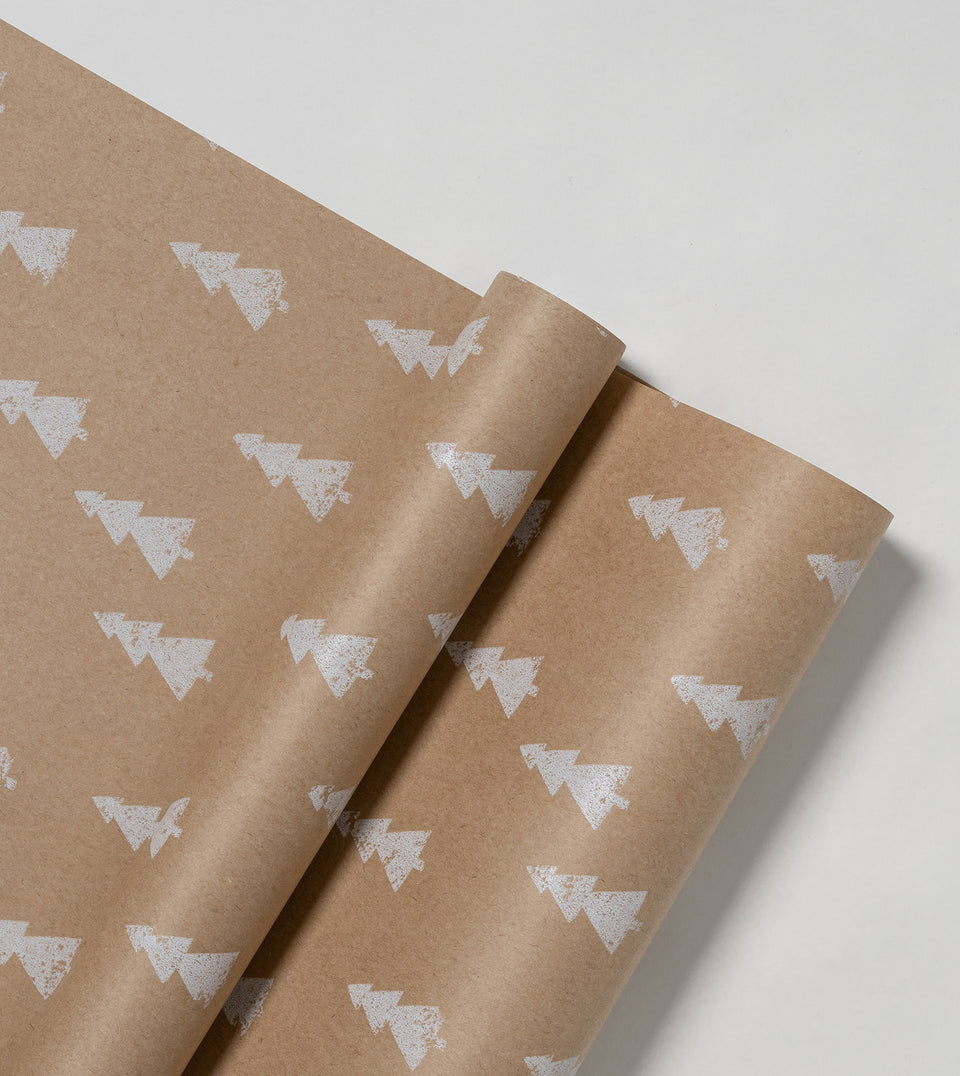 Xmas Tree wrapping paper (sheets only)