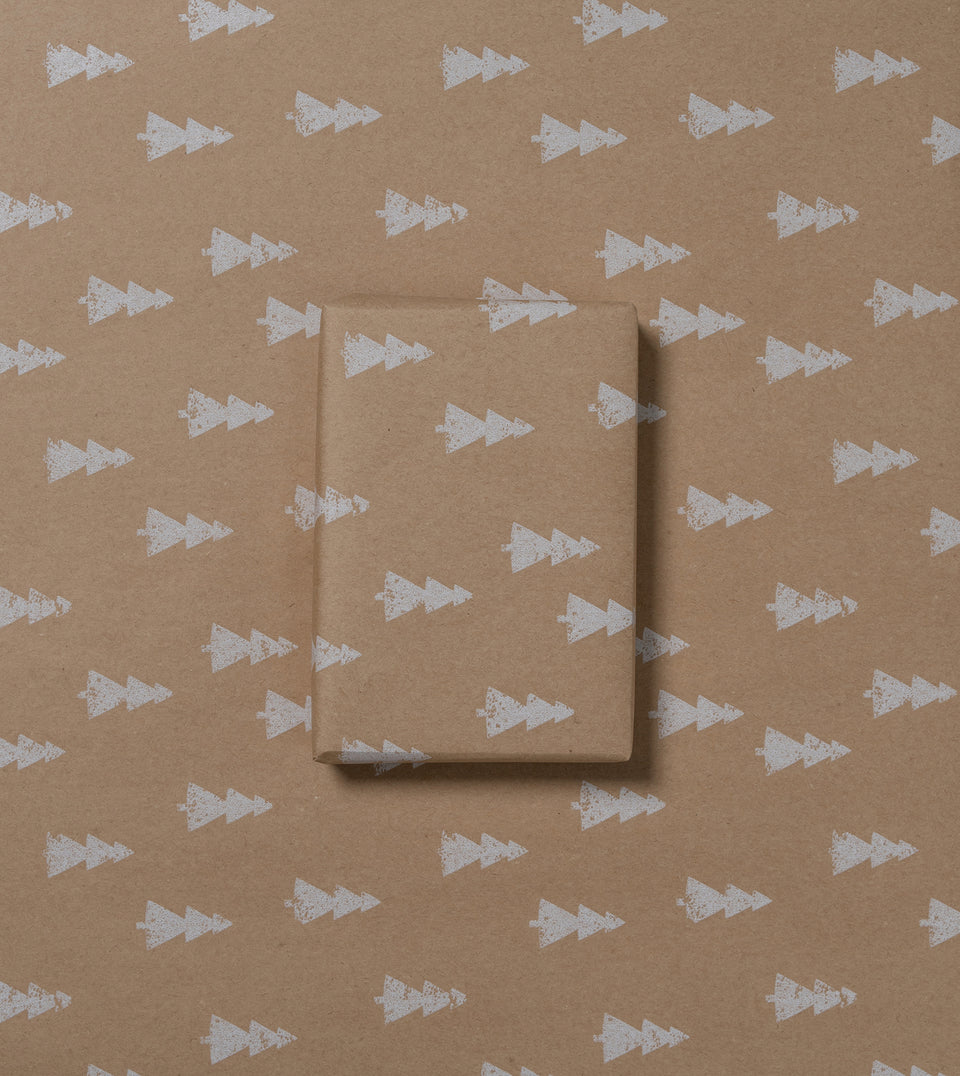 Xmas Tree wrapping paper (sheets only)