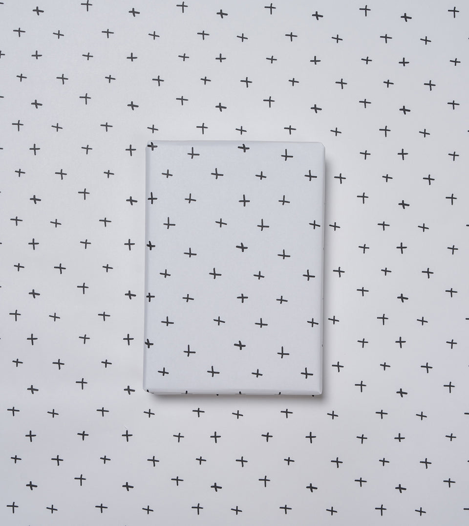 Crosses wrapping paper (sheets only)