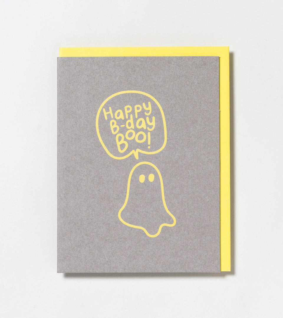 Happy B-day Boo! greeting card