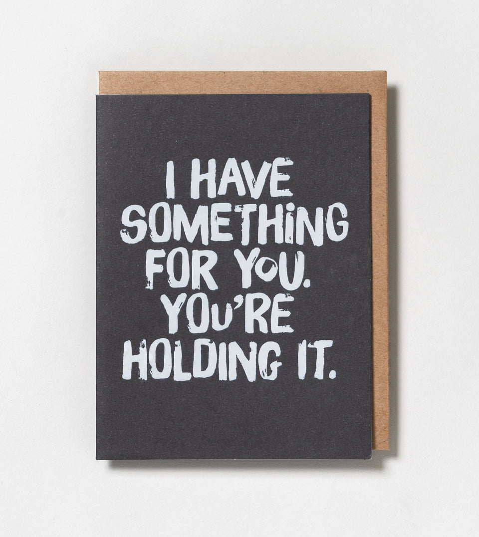 Something For You greeting card