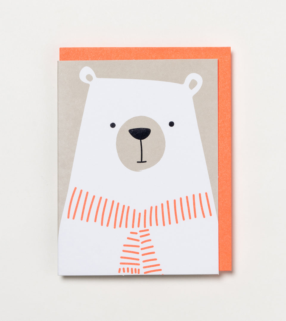 Polar Bear greeting card