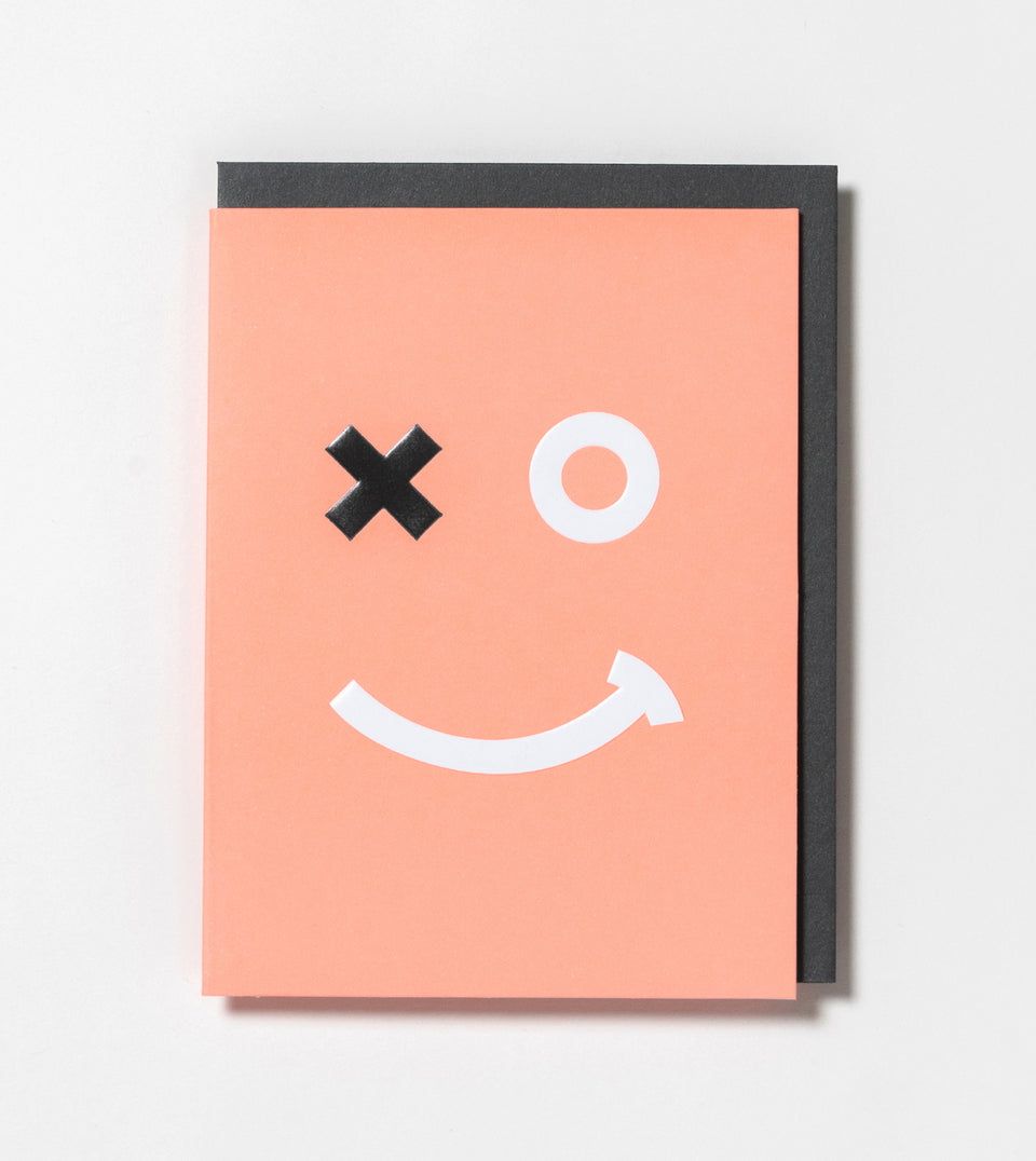 Smiley Face greeting card