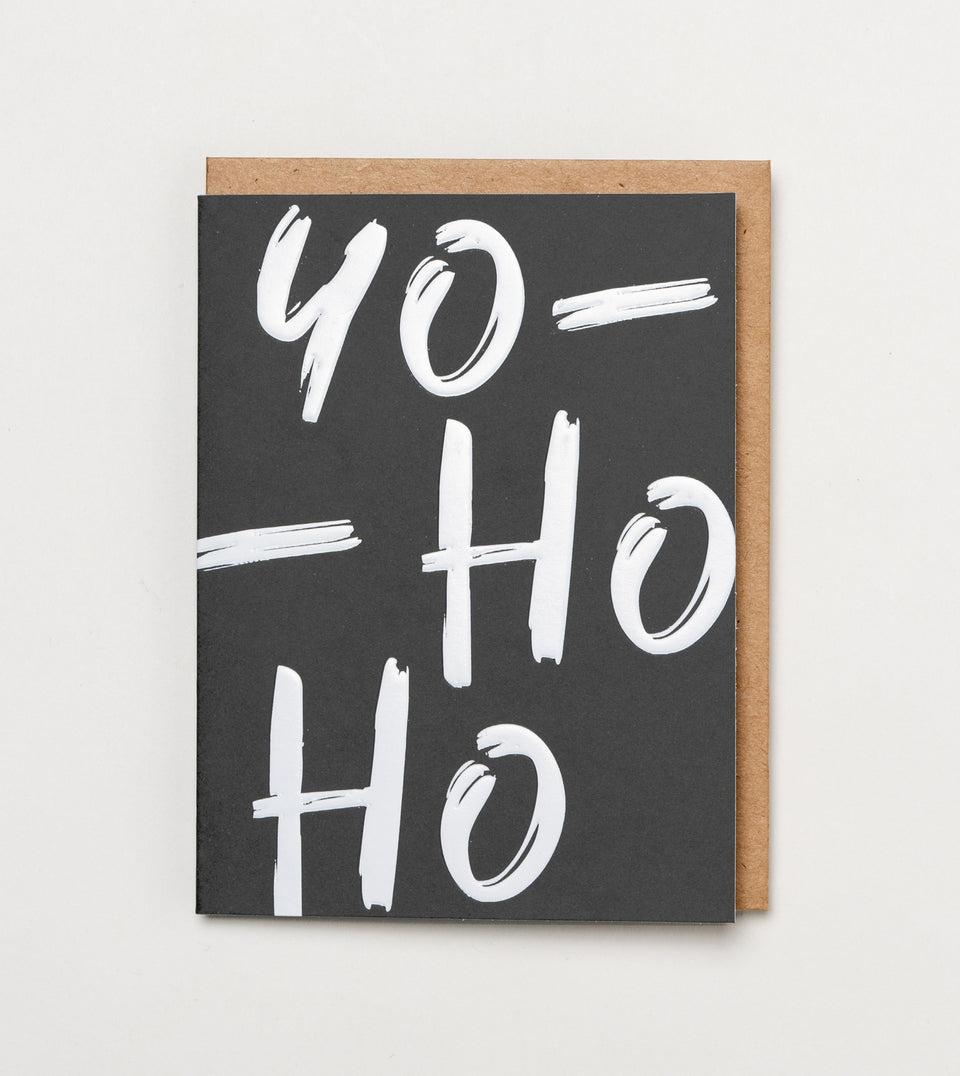 Yo Ho Ho greeting card