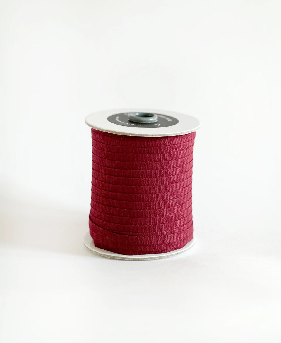 Wine cotton ribbon
