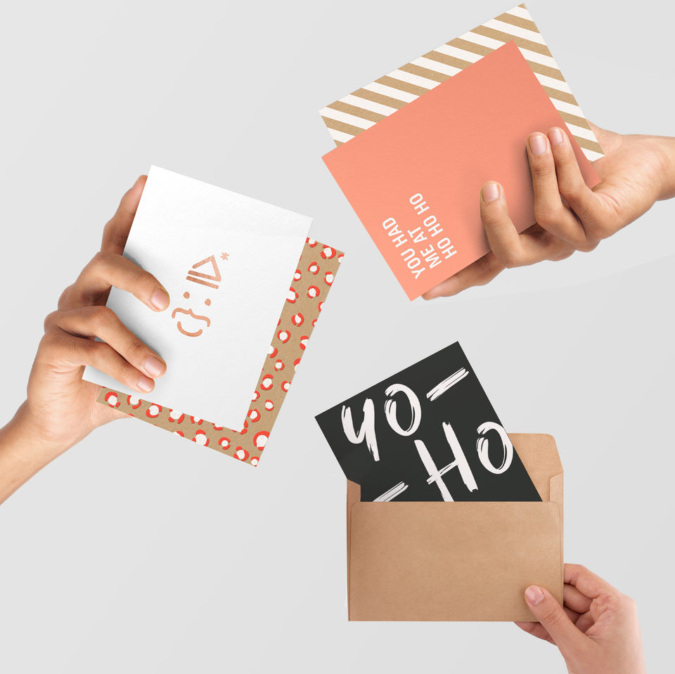 You Had Me At Ho greeting card