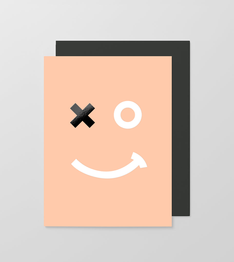 Smiley Face greeting card