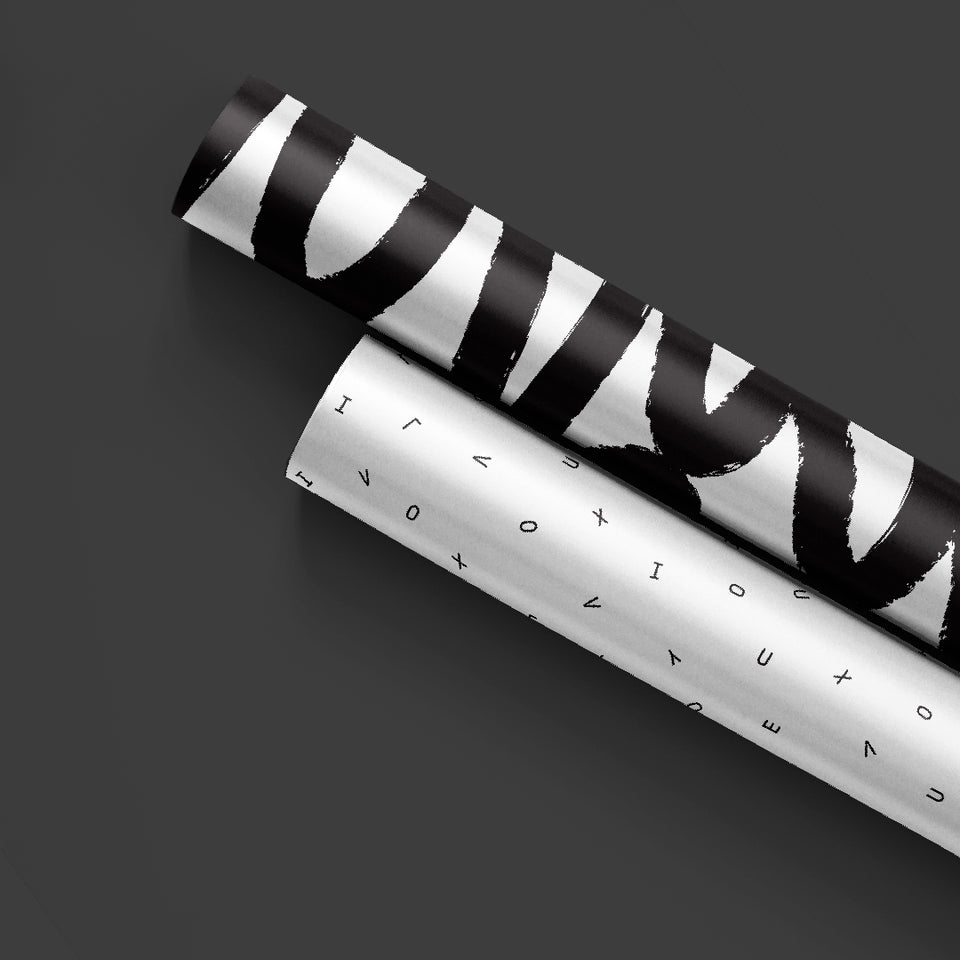 Love You X wrapping paper (rolls low stock)
