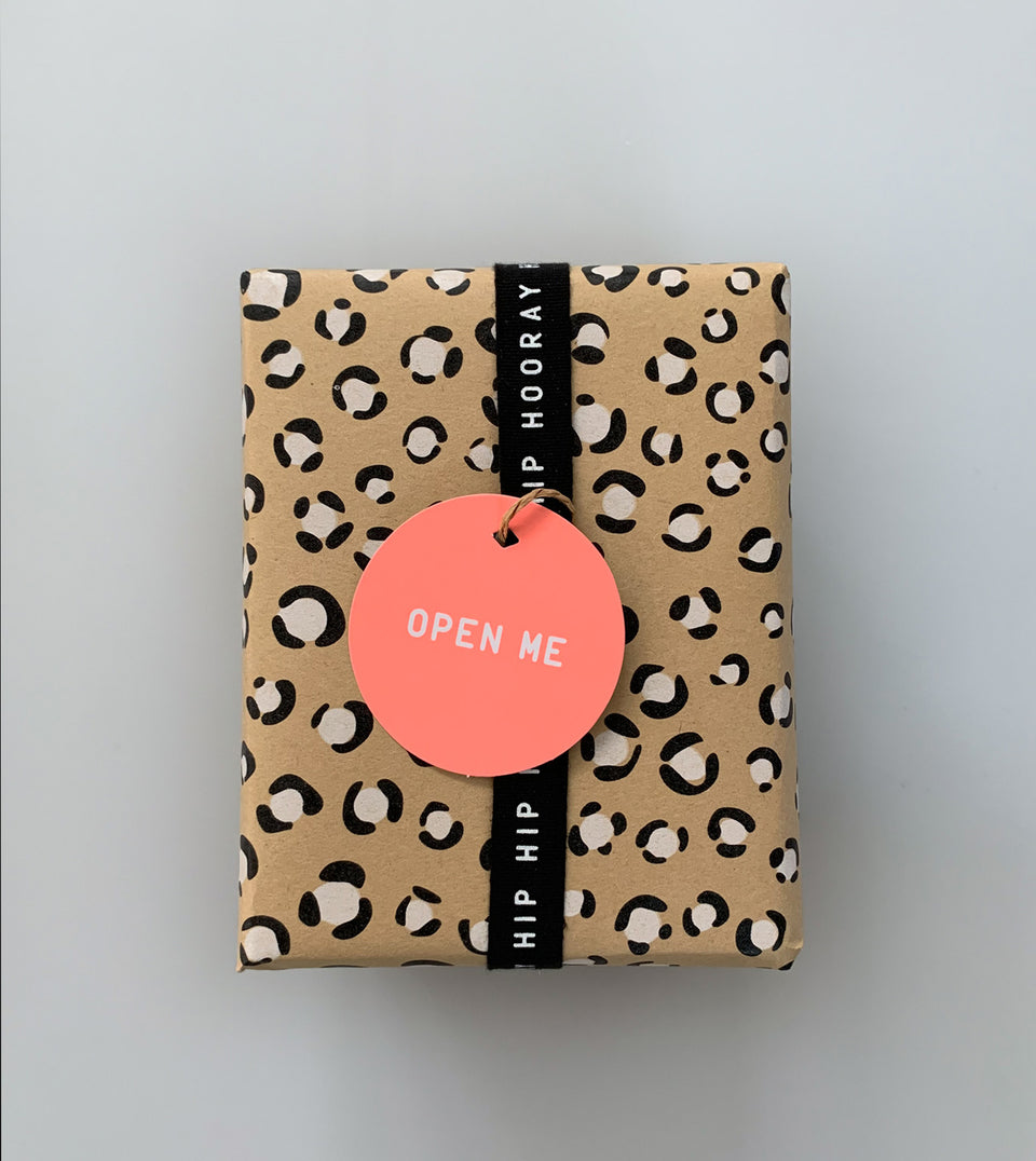 Leopard wrap kraft (sheets only)