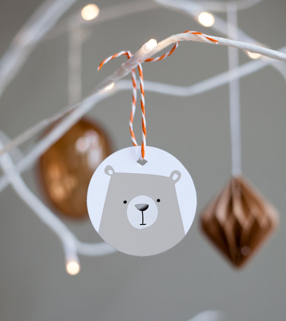 Paper gift twine (red)