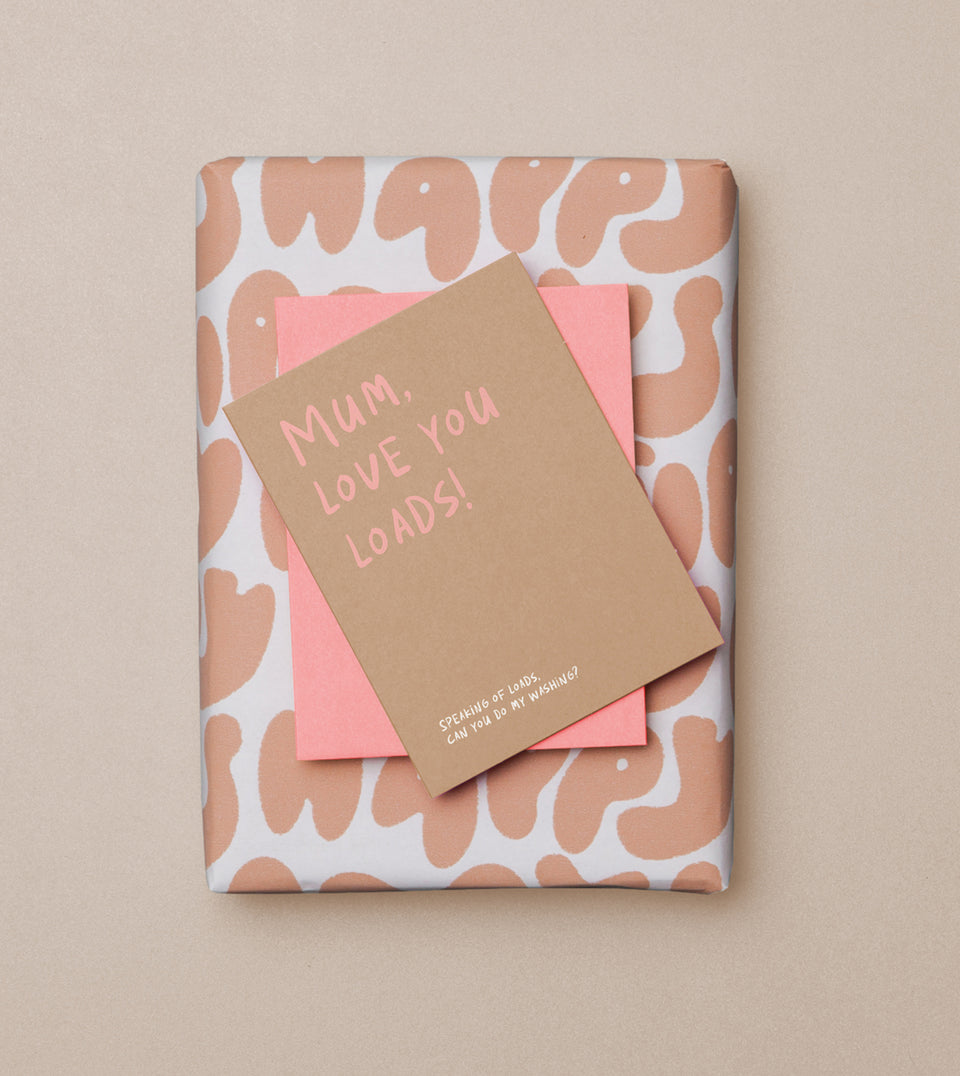 Mum, Love You Loads greeting card
